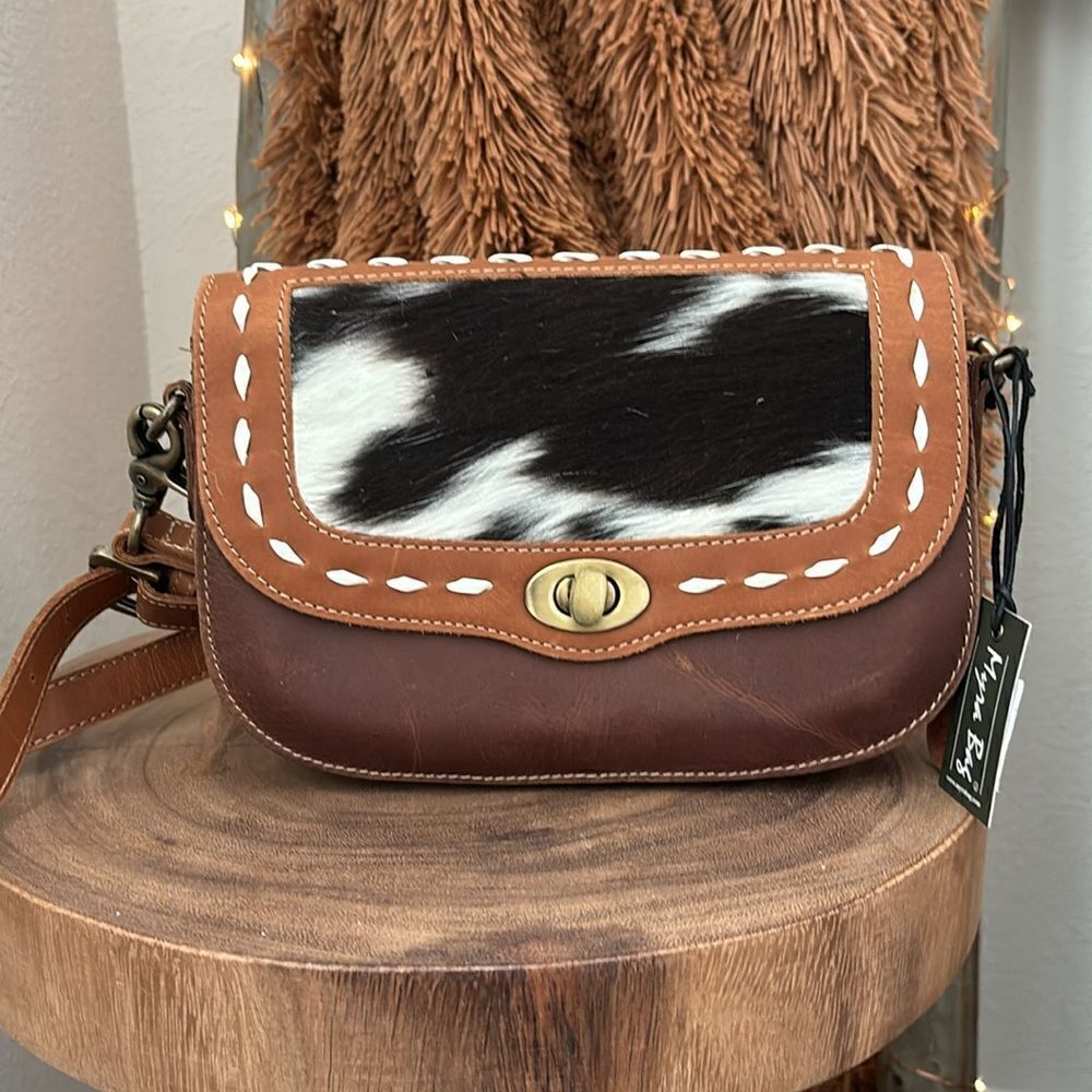 Myra Bag Oxford Falls Leather Hairon Bag